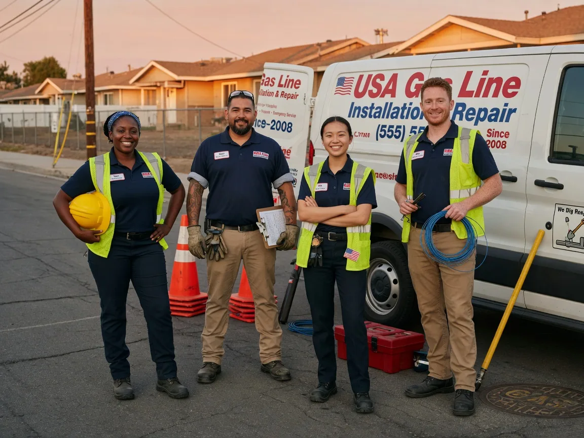 Gas Line Installation company in Wayne, NE